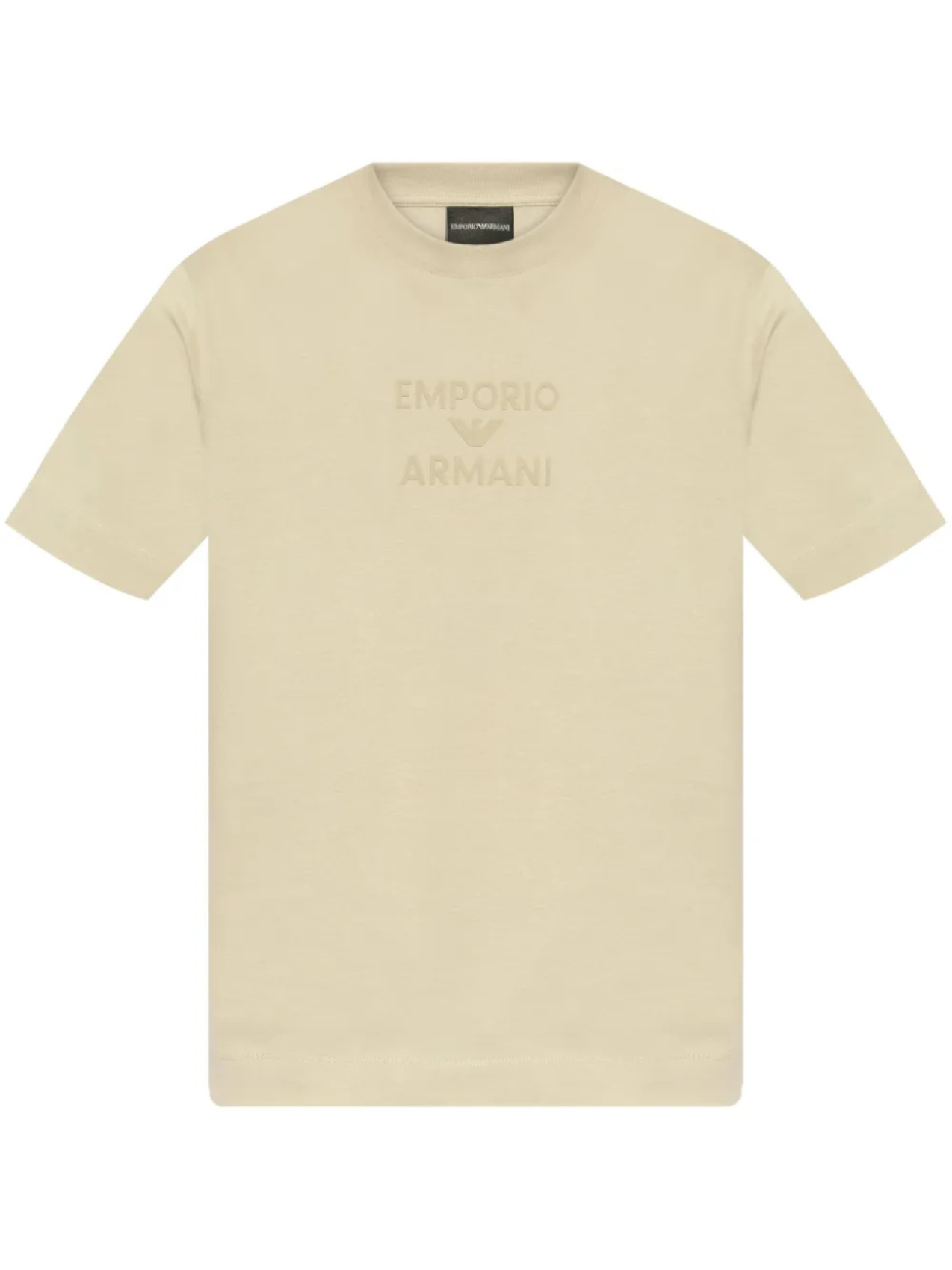 

Футболка из хлопка Emporio Armani, нейтральный