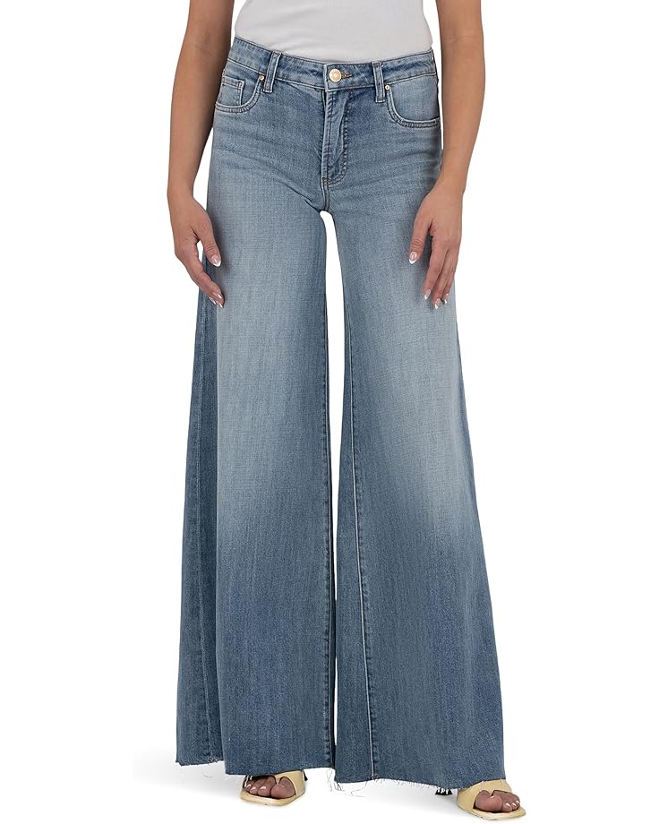 

Джинсы KUT from the Kloth Blake High Rise Super Wide Leg, цвет Charming