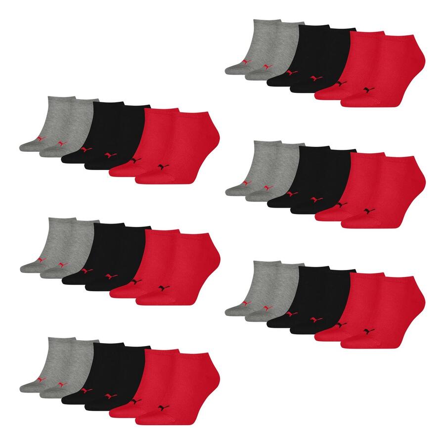 

PUMA Носки для кроссовок, 18 пар, мягкие, удобные, мужские и женские, унисекс - мягкий хлопок