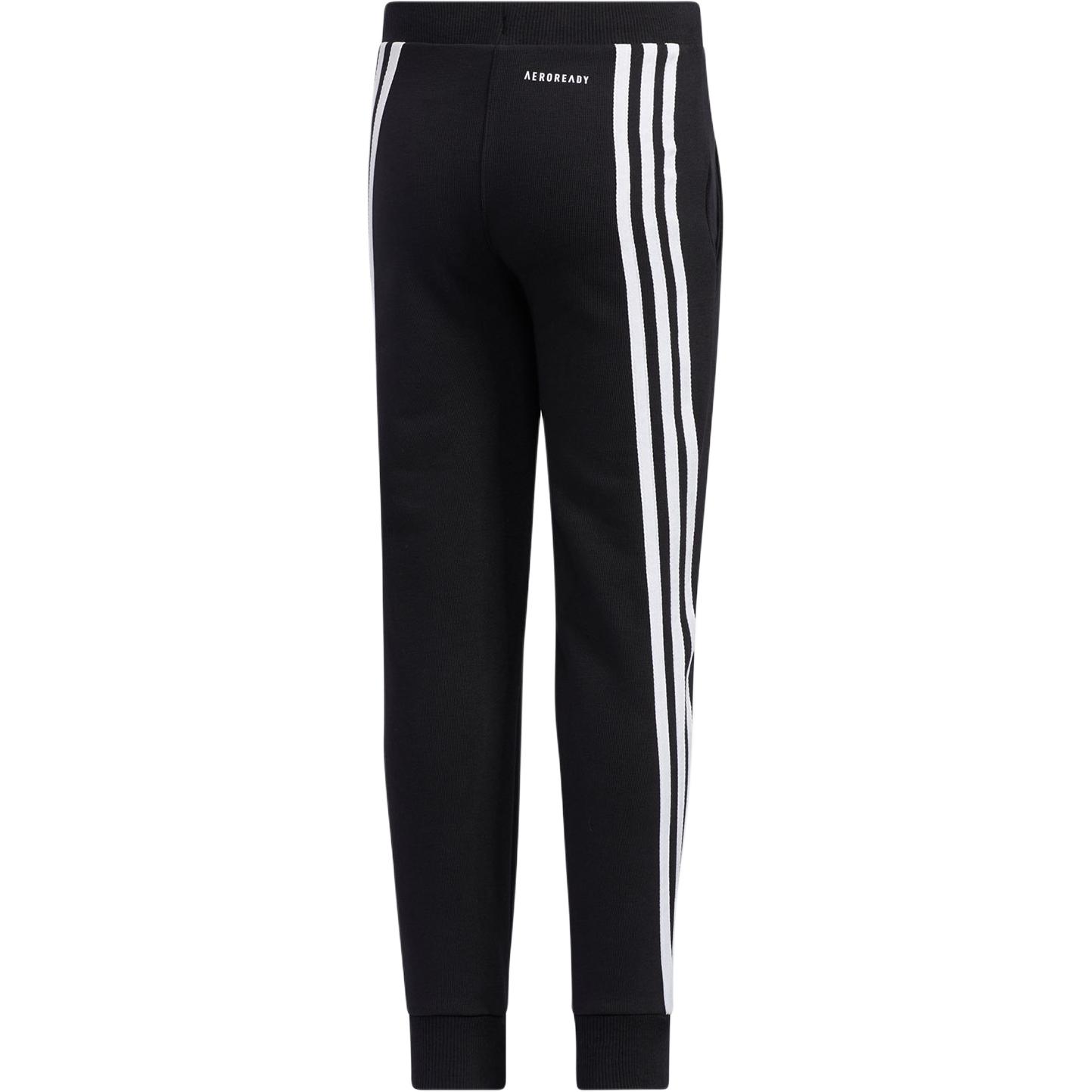 Adidas Штаны AEROREADY LG ST FT PNT Black для детей 3-7 лет — фото 4
