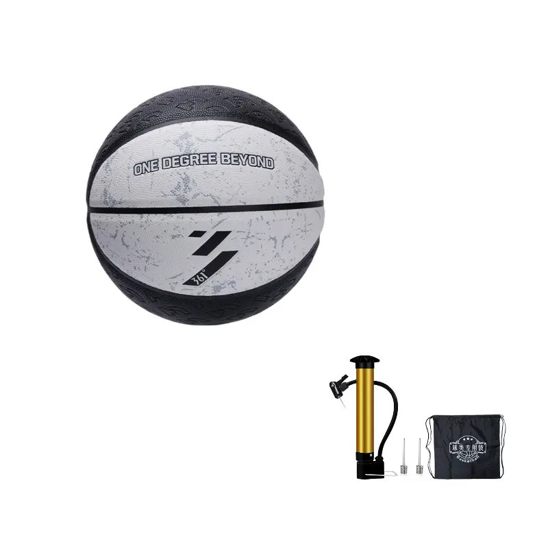 

Баскетбольный мяч All Over Print Graffiti PU, размер 7, для тренировок и соревнований, унисекс, версия для материкового Китая 361°, all over print style (черный/белый)