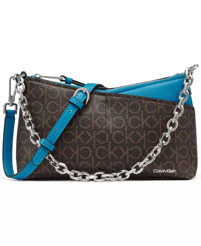 

Мини-сумка кроссбоди Zoe Chain Calvin Klein, мультиколор