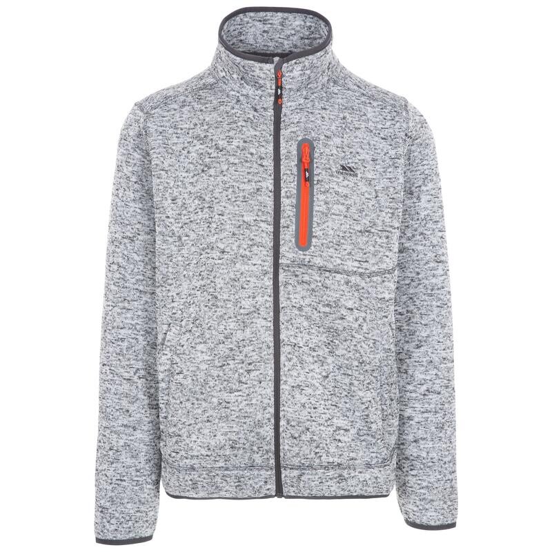 

Мужской флис Trespass, цвет gris/carbon grey