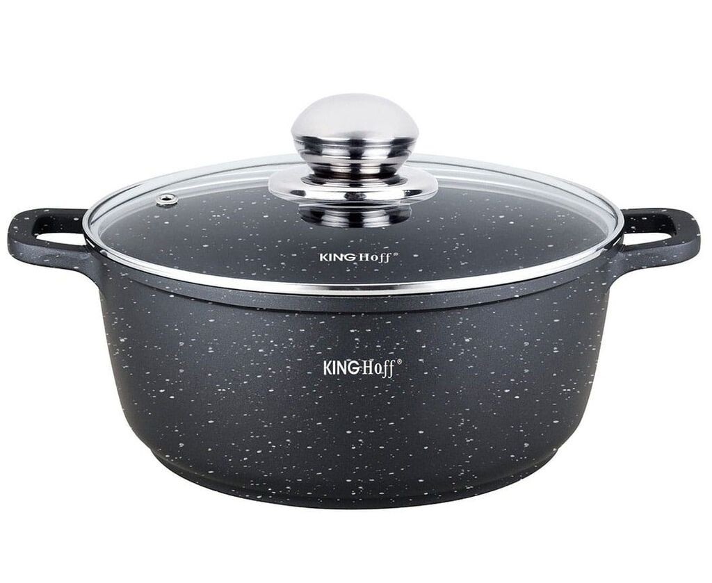 

Мраморная кастрюля Kinghoff 28см 6,5л 27960