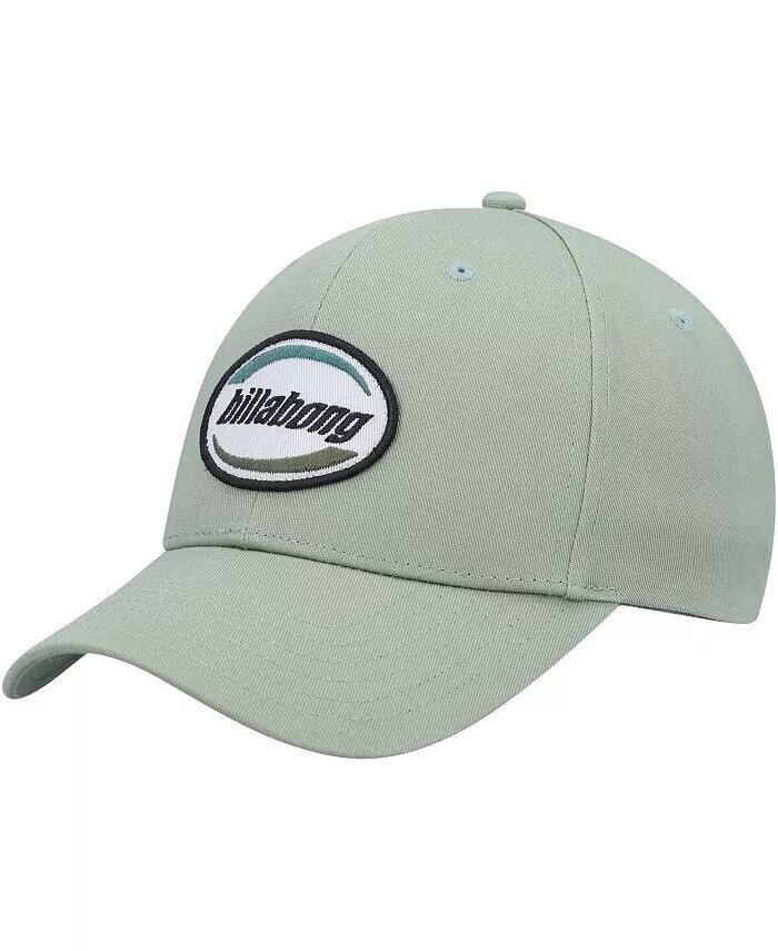 

Мужская кепка Snapback с зелеными стенками Billabong, зеленый