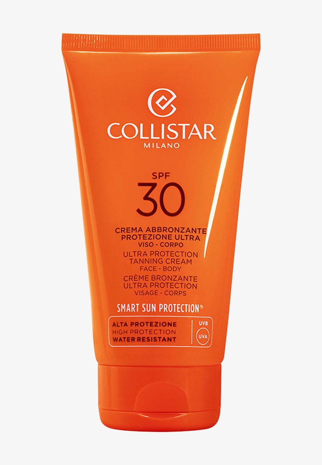 

Солнцезащитный крем Ultra Protection Tanning Cream Spf 30 Collistar