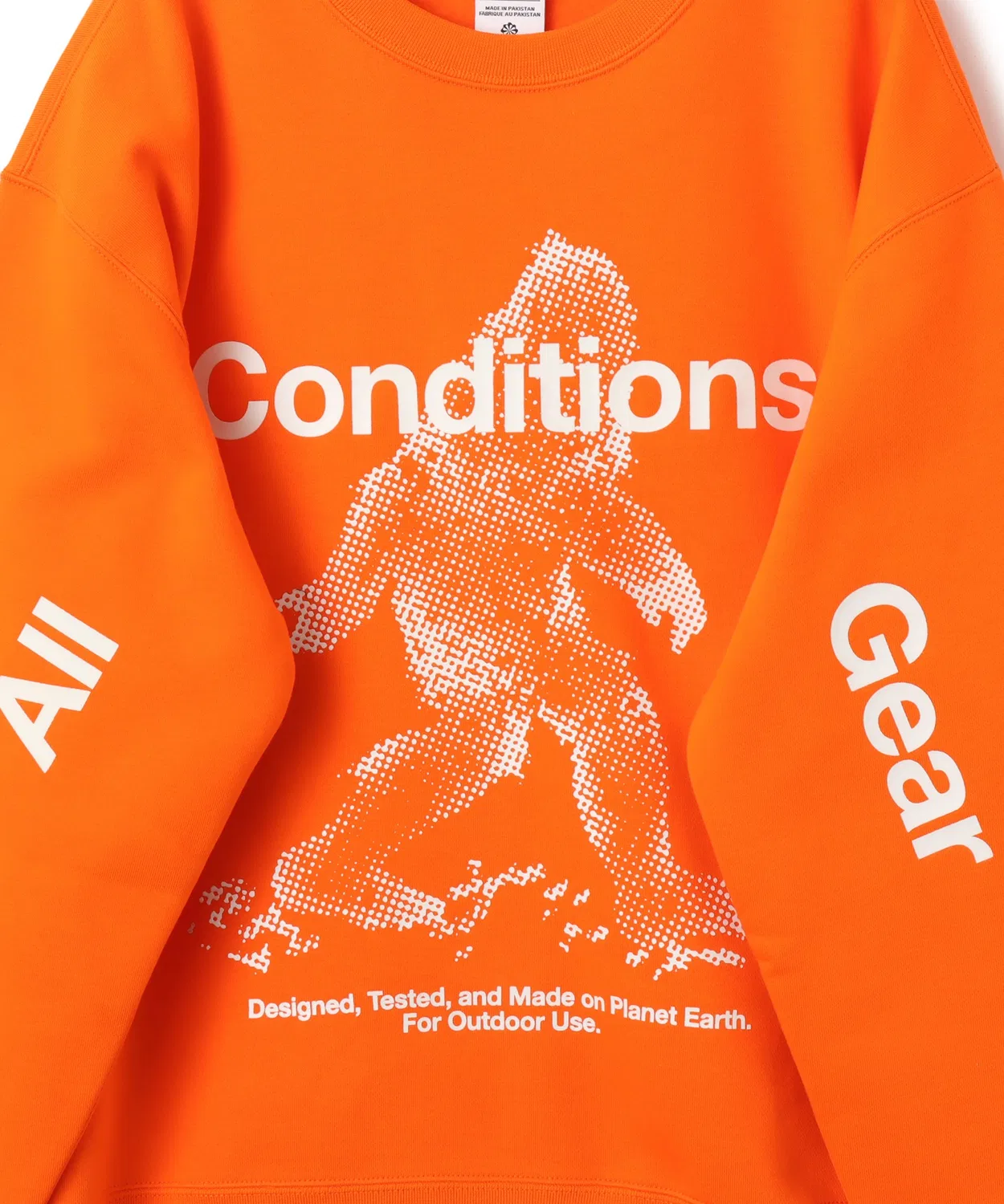 Толстовка Nike ACG Tuff Fleece Therma-FIT, оранжевая — фото 4