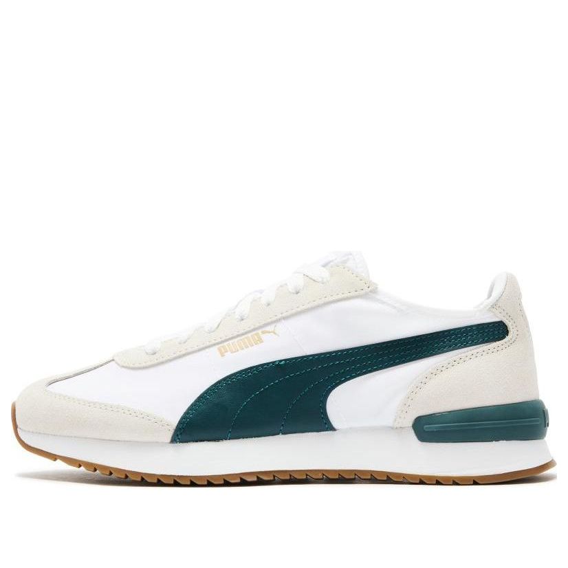 

Кроссовки PUMA R78 Wind Nylon 'White Green', белый