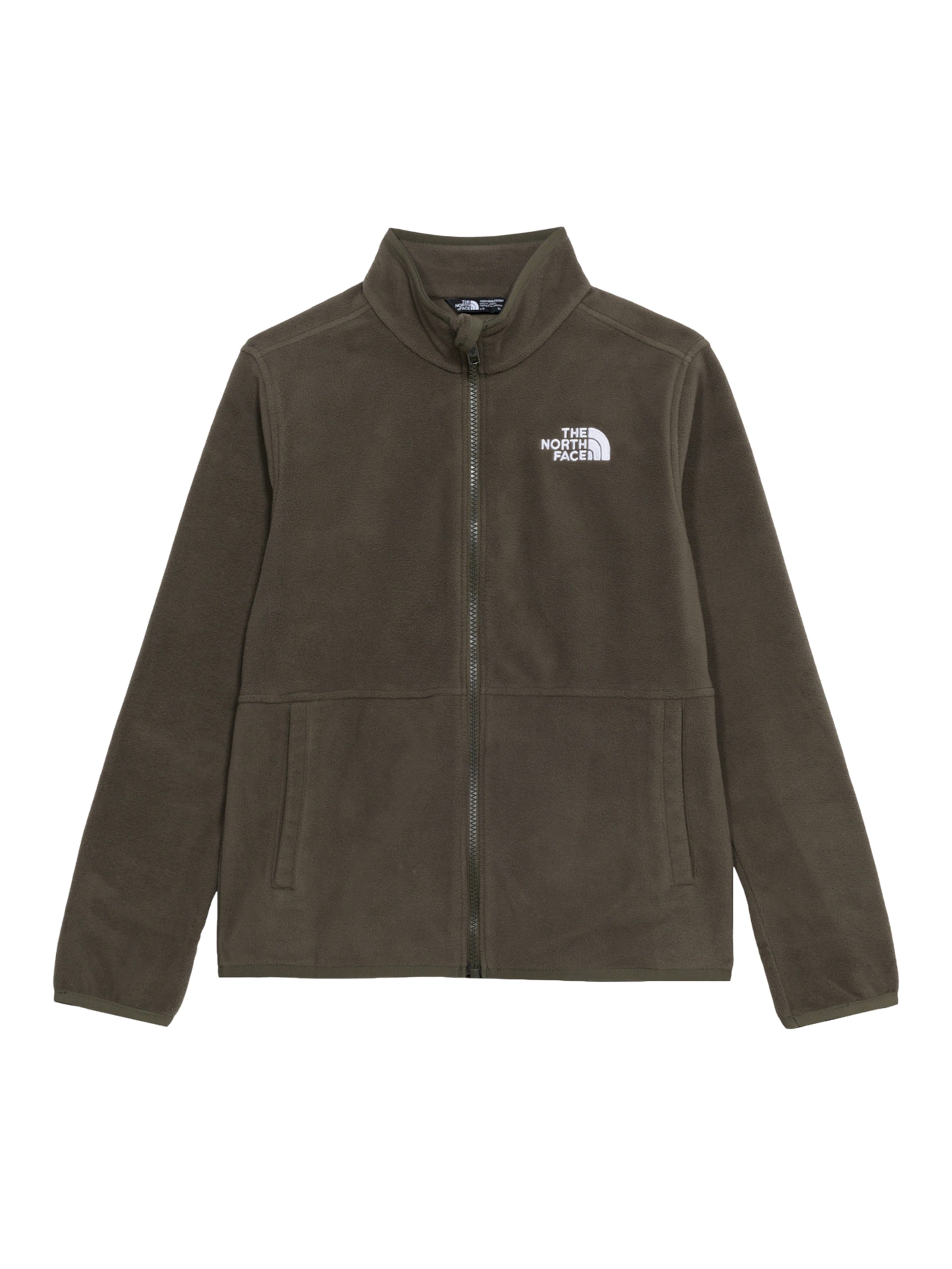 

THE NORTH FACE Спортивная флисовая куртка 'GLACIER' в темно-зеленом цвете