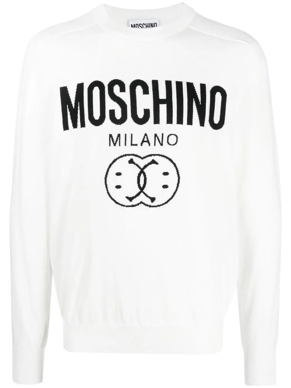 

Толстовка с логотипом Moschino, белый