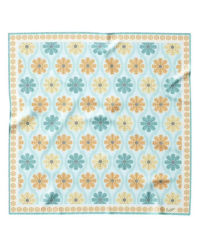 

Gargano - шелковый нагрудный платок для мужчин Elizabetta, синий