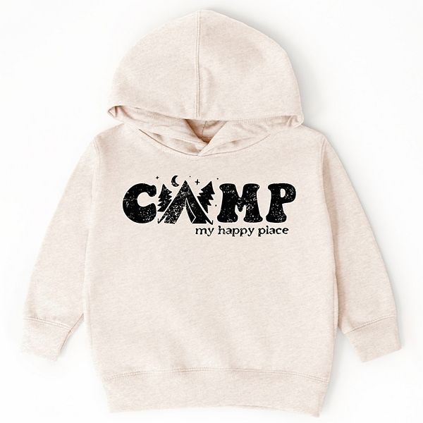 

Толстовка Camp my happy place для малышей The Juniper Shop, Natural