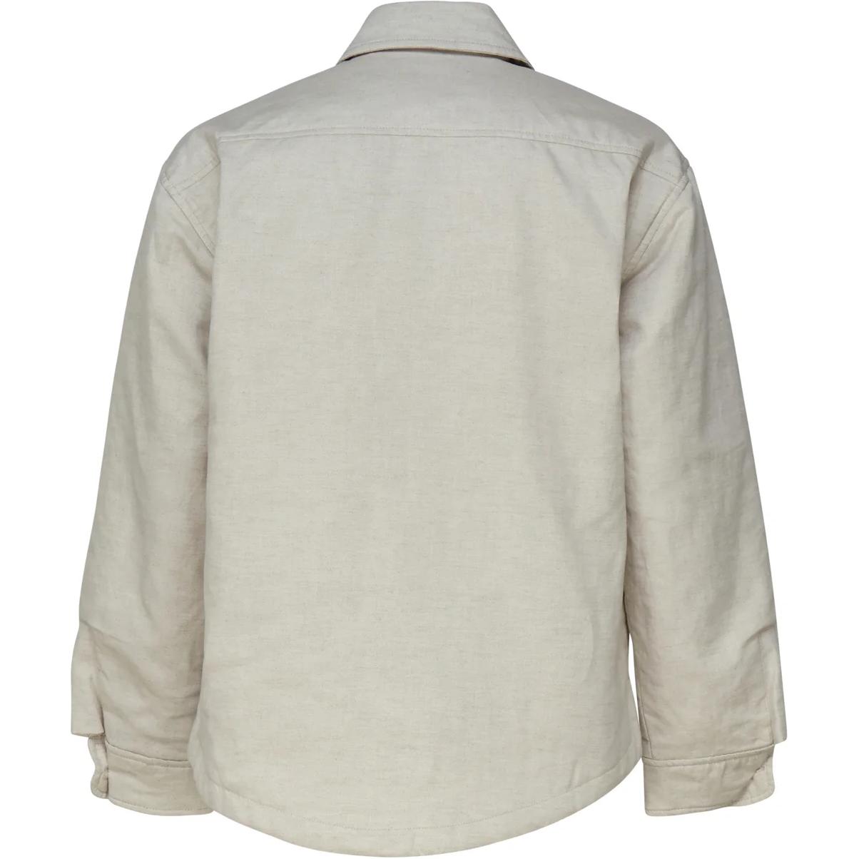 Рубашка La Chemise Boulanger с вышитым логотипом Jacquemus, светло-серый — фото 4
