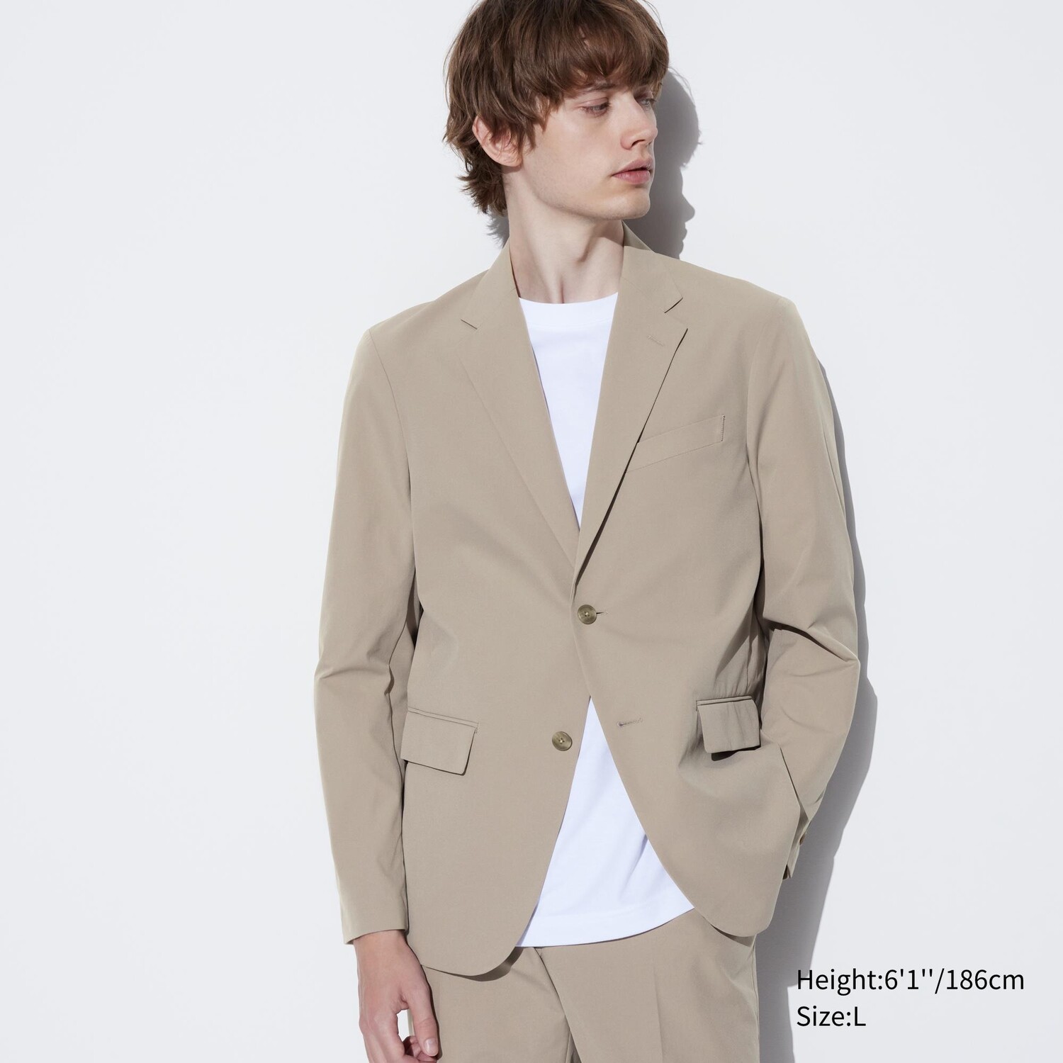 

Куртка UNIQLO, Miracle Air (AirSense) эластичная, бежевый