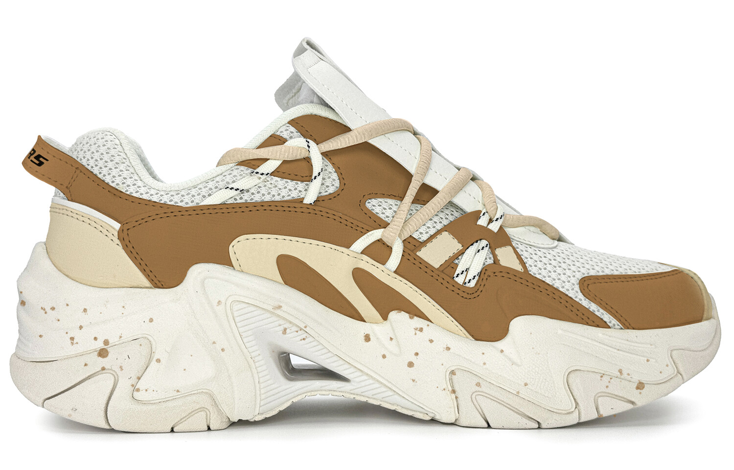

Кроссовки Skechers Stamina V3 Lifestyle Shoes Men Low-top White/Brown, цвет Tan