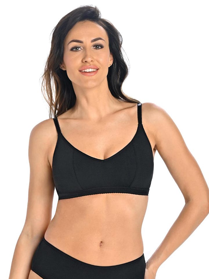 

Teyli Мягкий бюстгальтер черного цвета