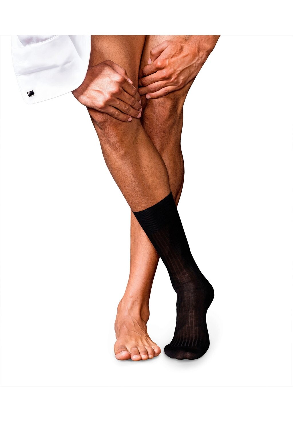 

Носки No. 10 Pure Fil d´Écosse Luxury Line FALKE, черный