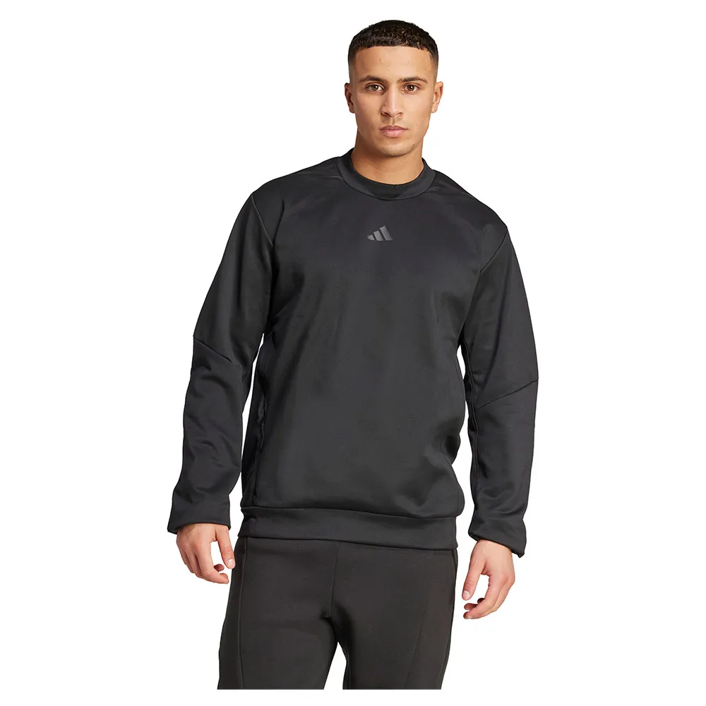 

Толстовка adidas D4T Climawarm Crew, черный