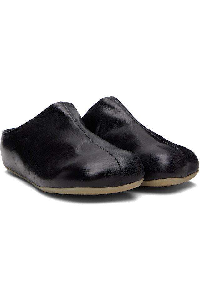 Лоферы Factory Sabot Mm6 Maison Margiela, черный — фото 4