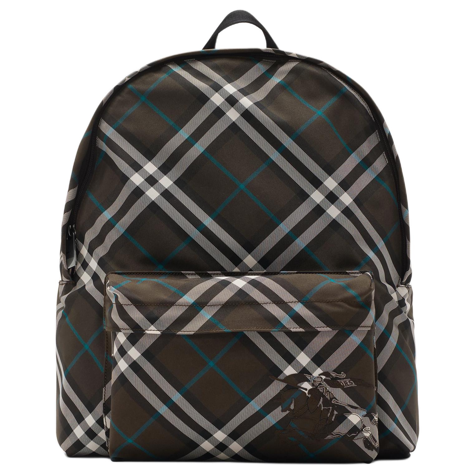 

Burberry Серый рюкзак из полиэстера для мужчин