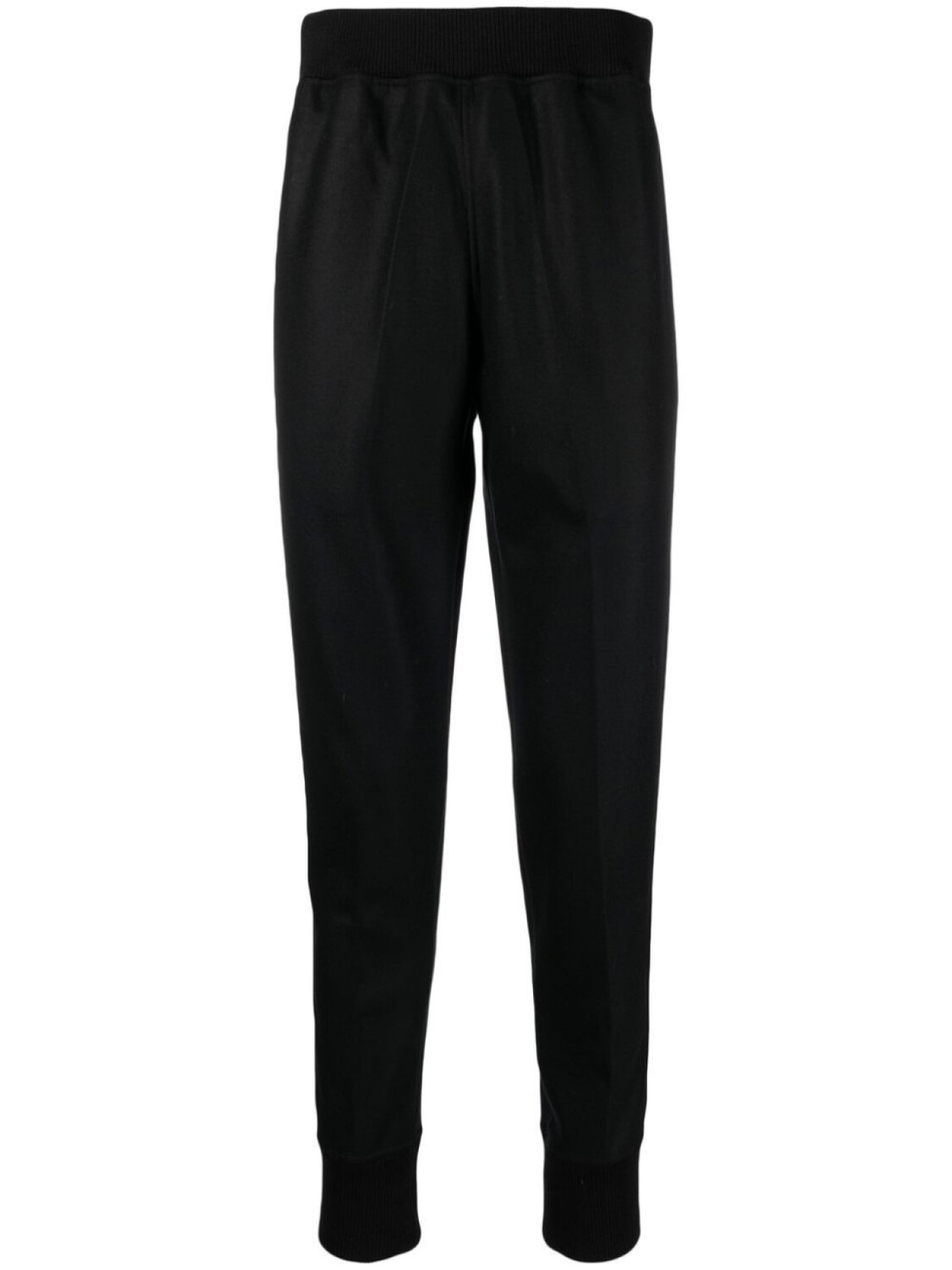 

Jil Sander шерстяные спортивные брюки с эластичным поясом, черный