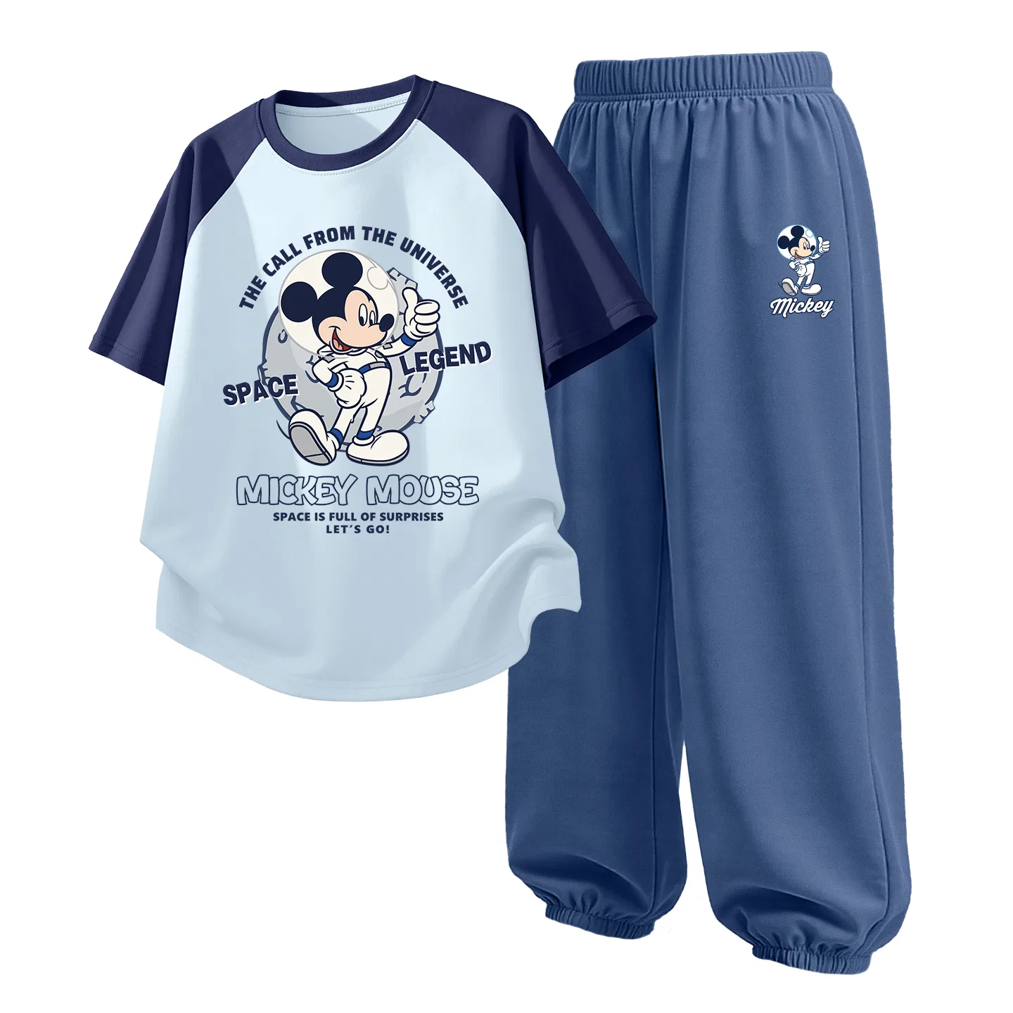 Детский спортивный костюм Casual Sportswear 2 Piece Set Disney, Astronaut K Denim Blue+Indigo Sky Blue