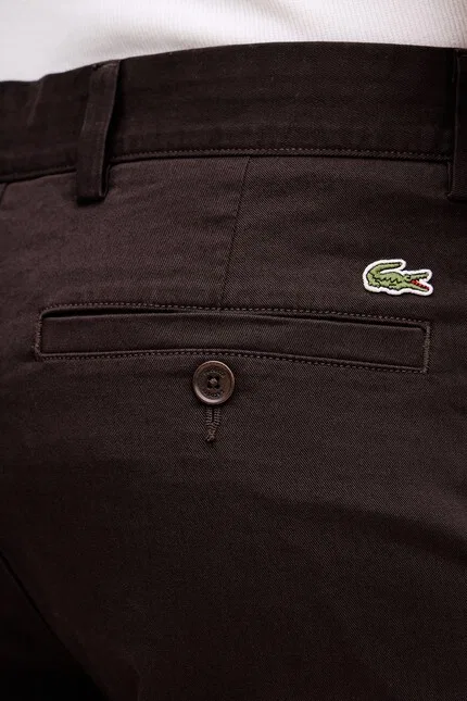 Шорты мужские Lacoste, коричневый — фото 4