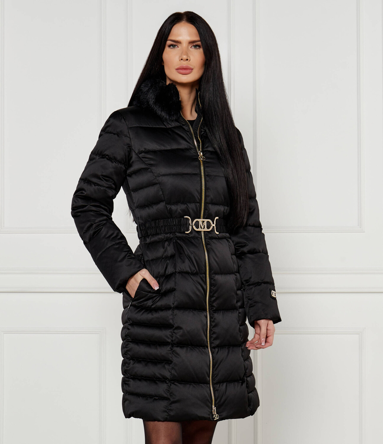 

Пуховое пальто Marciano Guess JASTIN, черный
