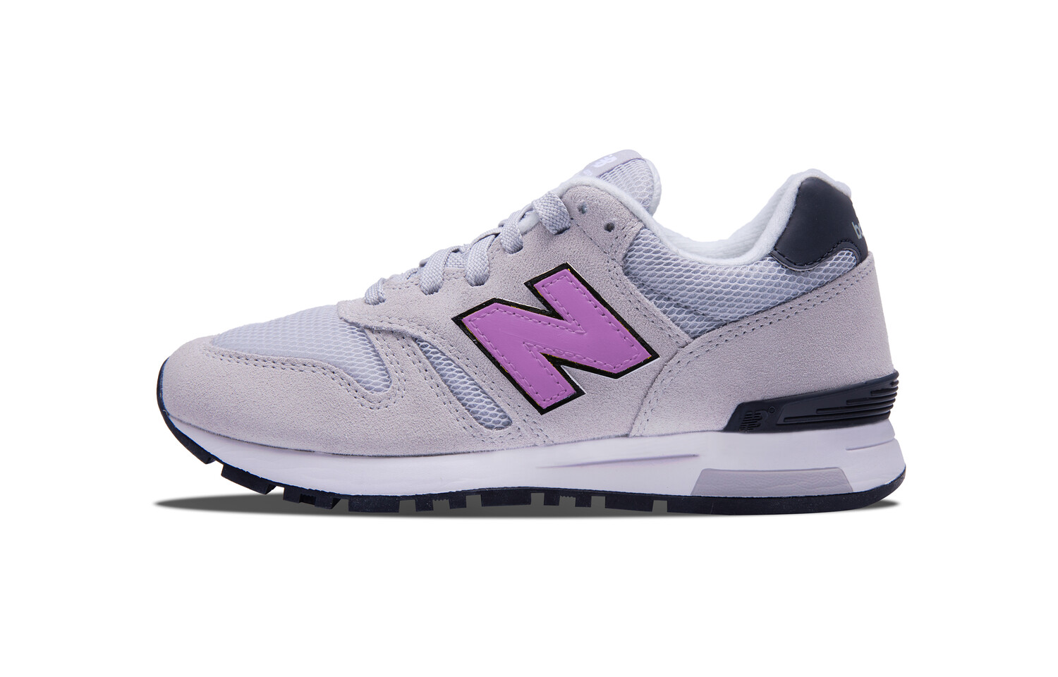 

Кроссовки NB 565 унисекс с низким верхом фиолетовые New Balance