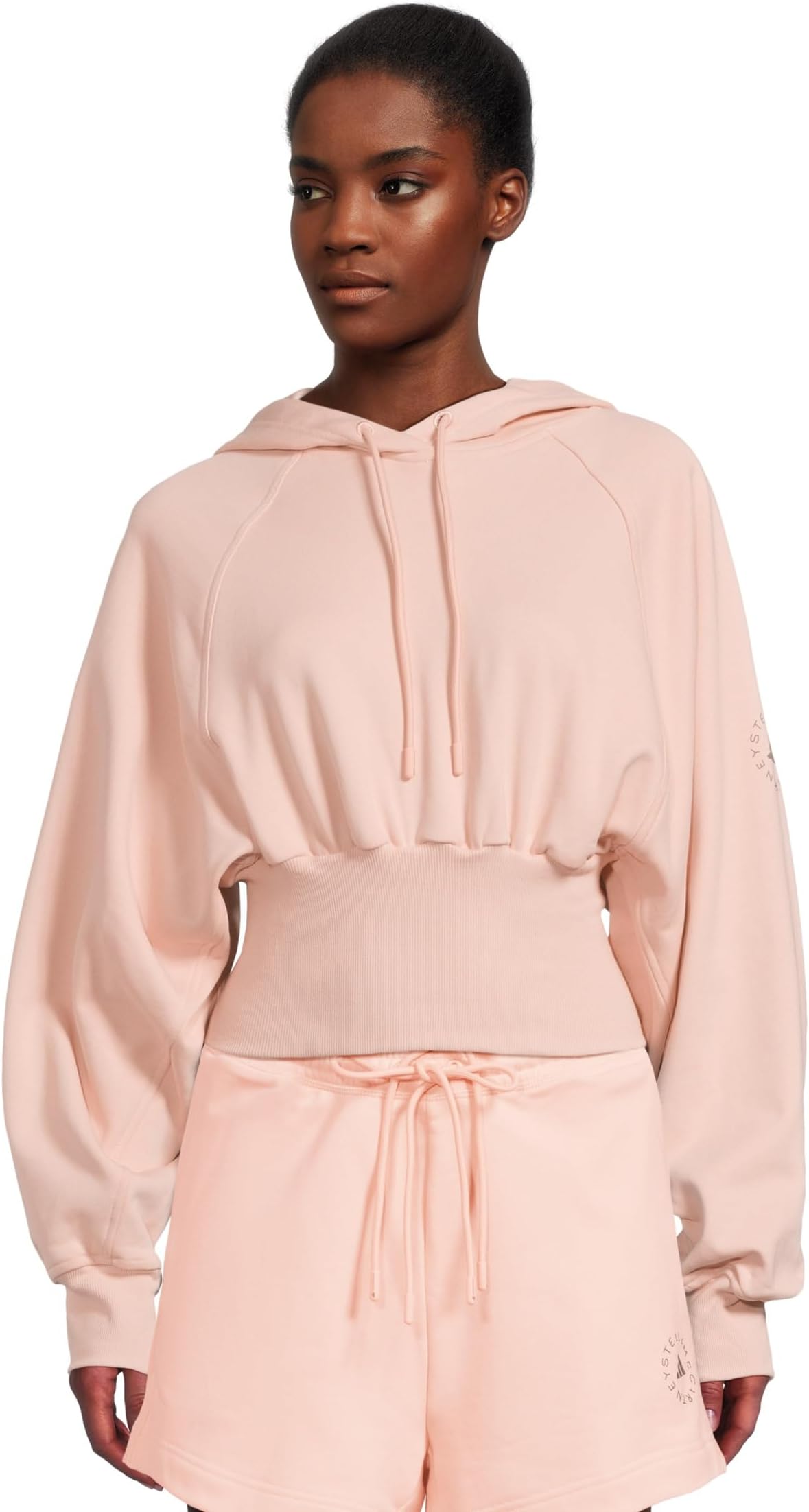 

Худи Adidas by Stella McCartney Cropped Hoodie JJ4161, Vapour Pink
