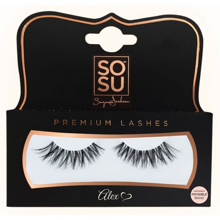 

Накладные ресницы Premium Lashes Pestañas Postizas Alex Sosu, Negro