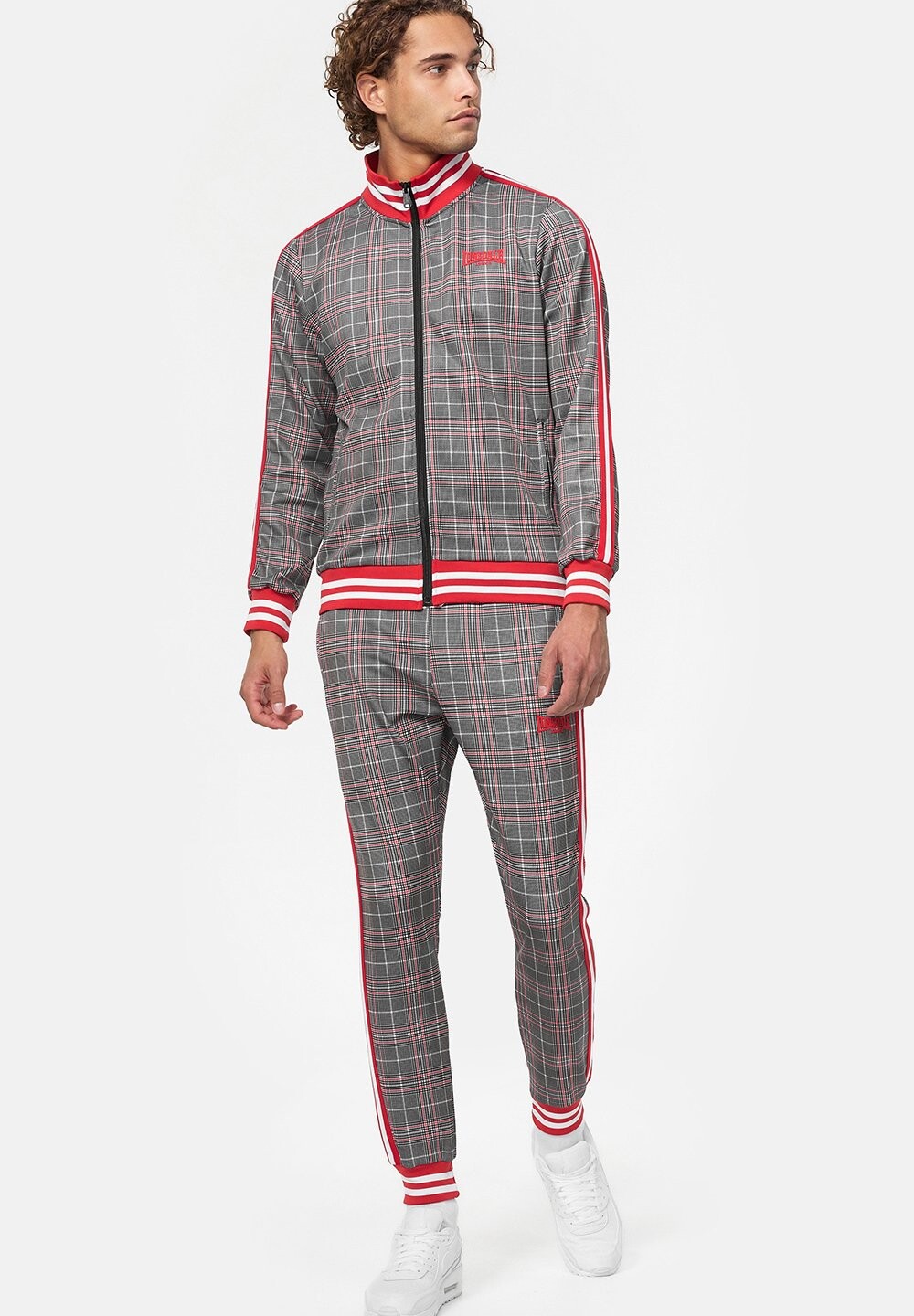 

Спортивный костюм Lonsdale, цвет white black red