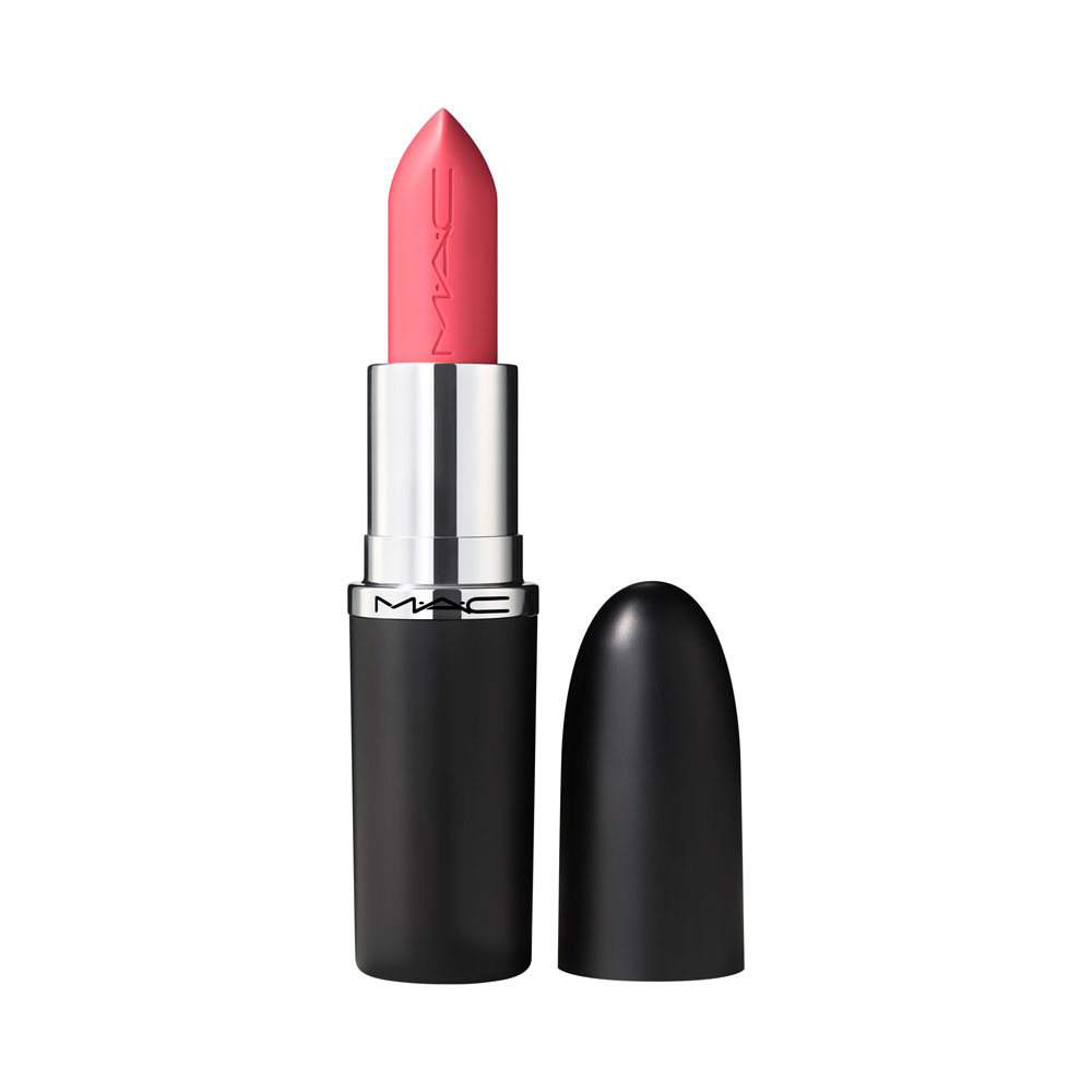 

Помада m·a·cximal sleek satin lipstick Mac, цвет grapefruit pucker, вес 3.5 гр.
