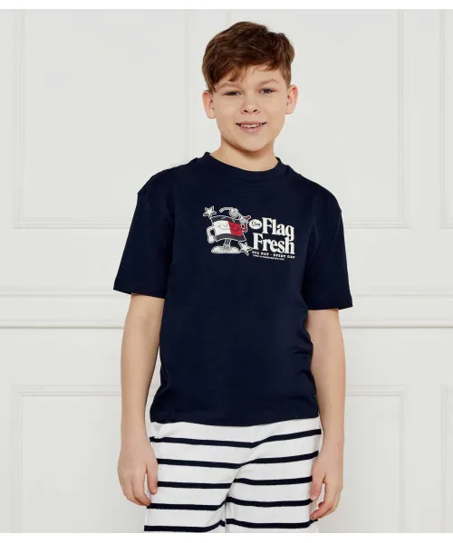 

Футболка Regular fit Tommy Hilfiger, синий