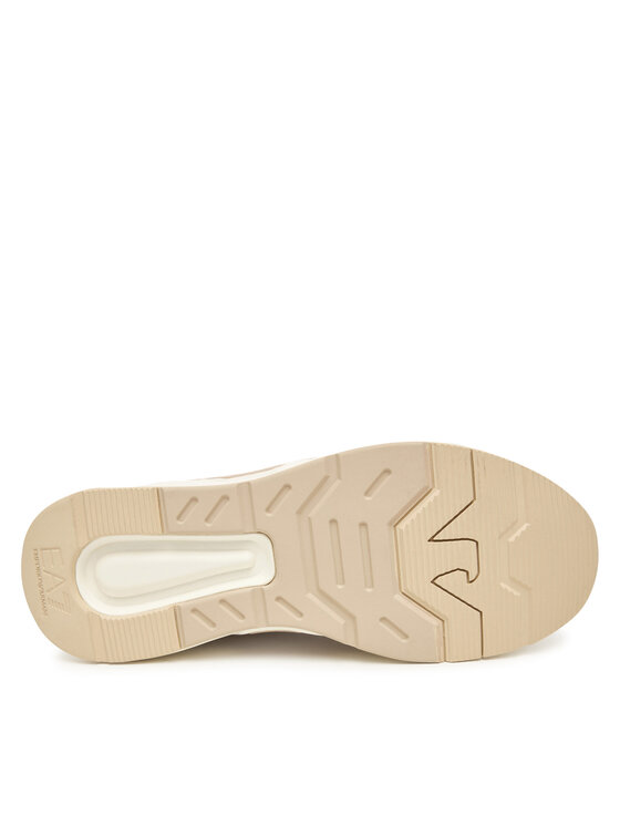 Кроссовки 7X000308 AF18447 MZ240 Ea7 Emporio Armani, бежевый — фото 4
