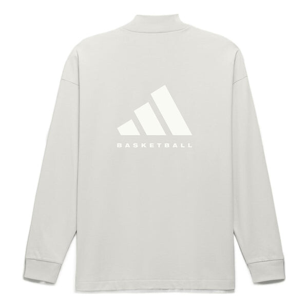 

Футболка Adidas Basketball Long Sleeve Tee 'Beige', бежевый
