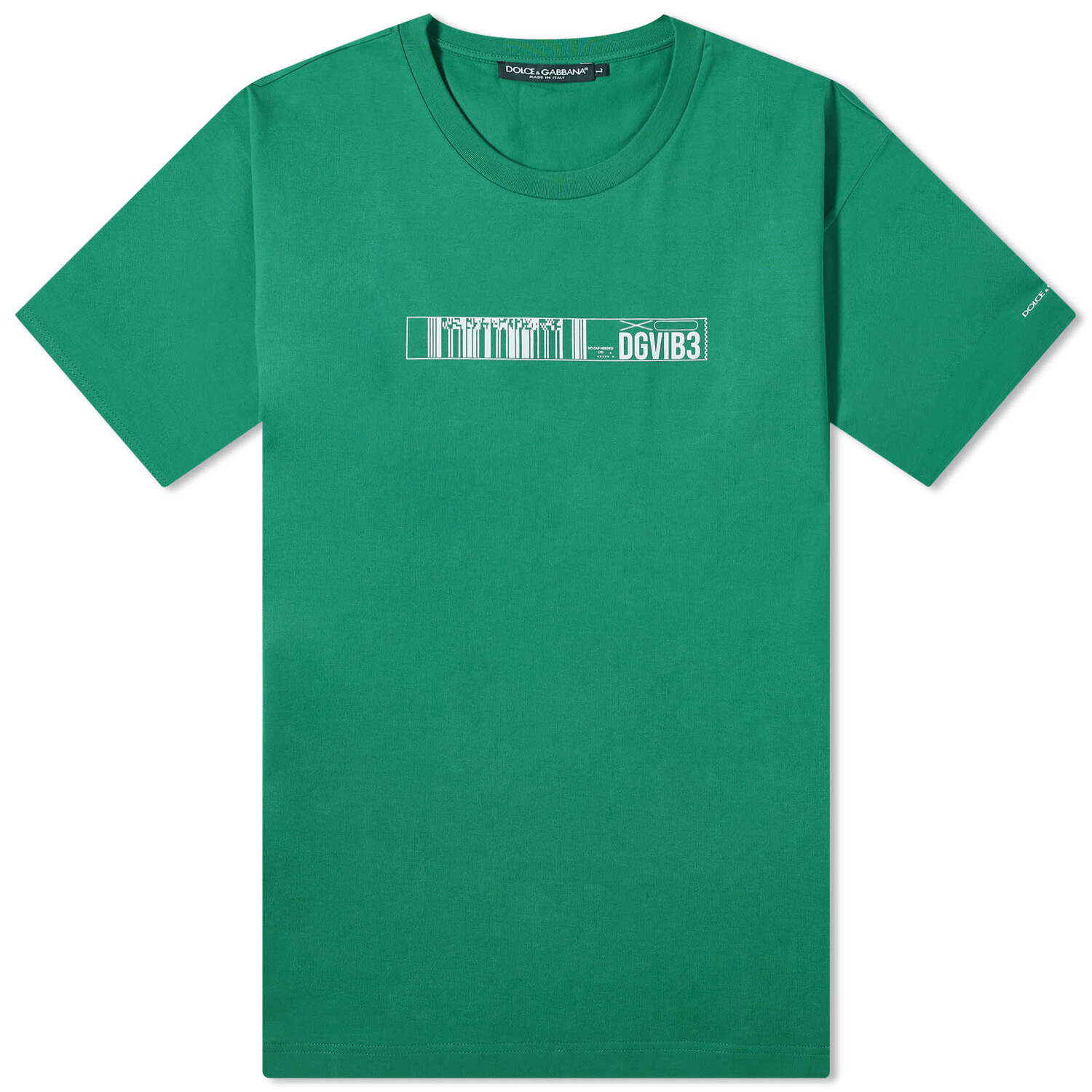 

Футболка Dolce & Gabbana Vibe Logo, зеленый