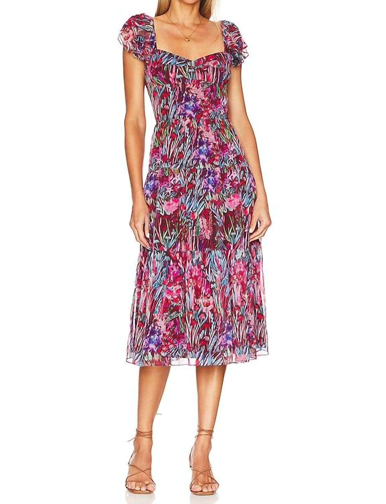 

Платье Франция в цвету Amanda Uprichard, Bloom