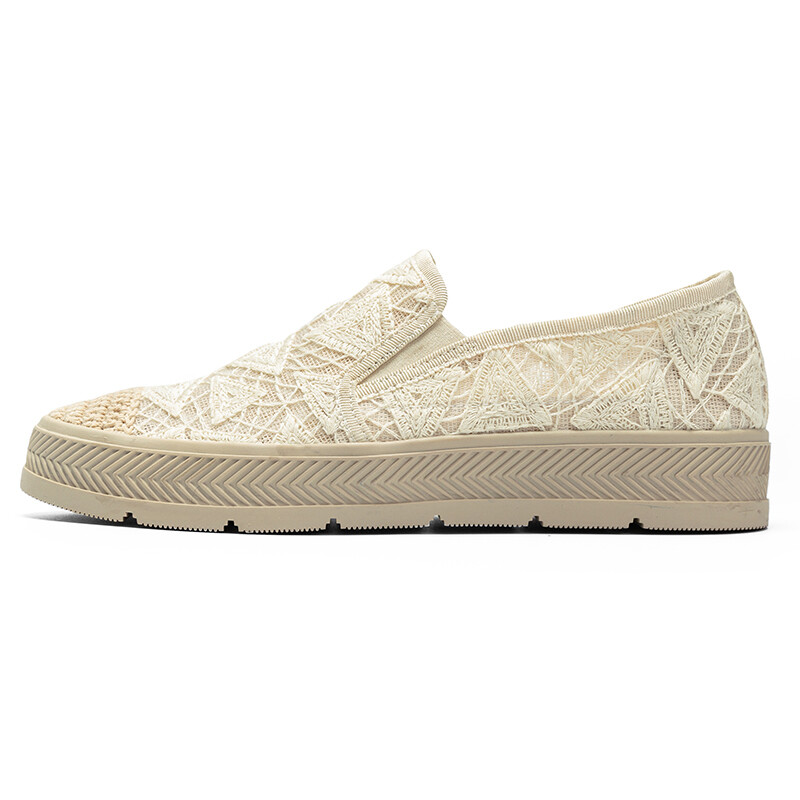 

Кроссовки Jeep Lifestyle Shoes Women's Low-top Beige, цвет Off White