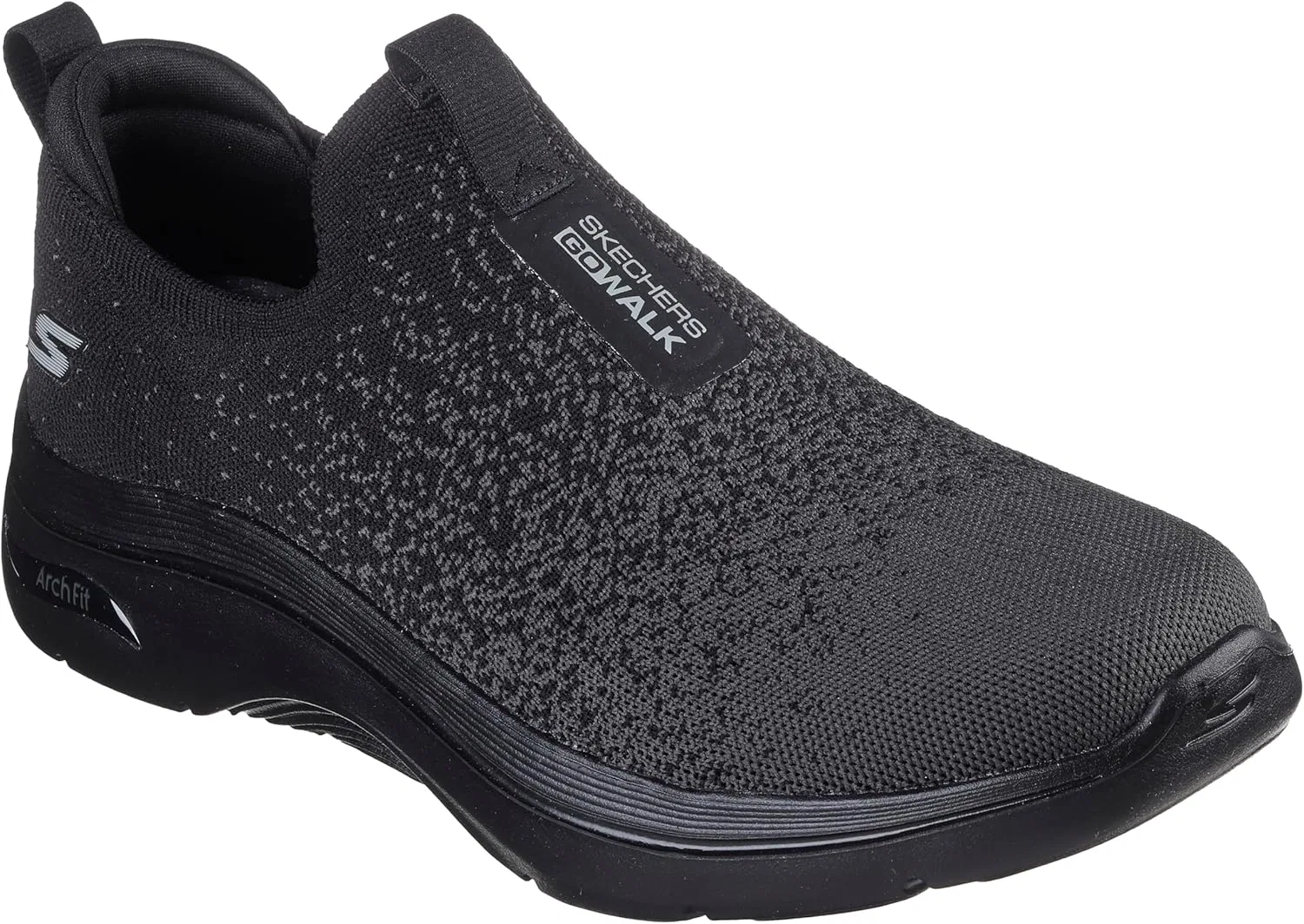 Мужские кроссовки Skechers Go Walk Arch Fit Linear Axis 2.0, Black — фото 2
