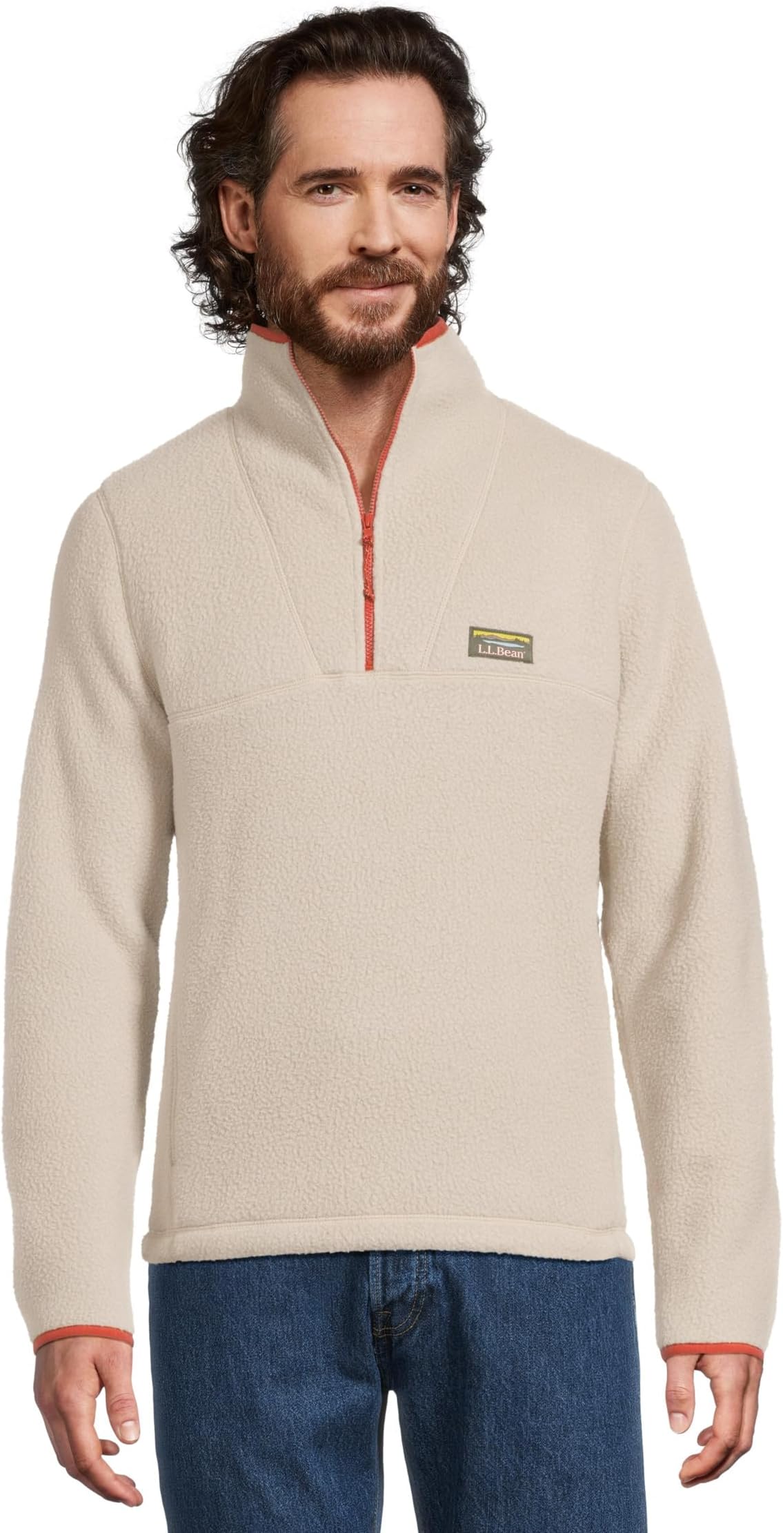 

Мужской флисовый пуловер Katahdin, стандартный L.L.Bean, Putty