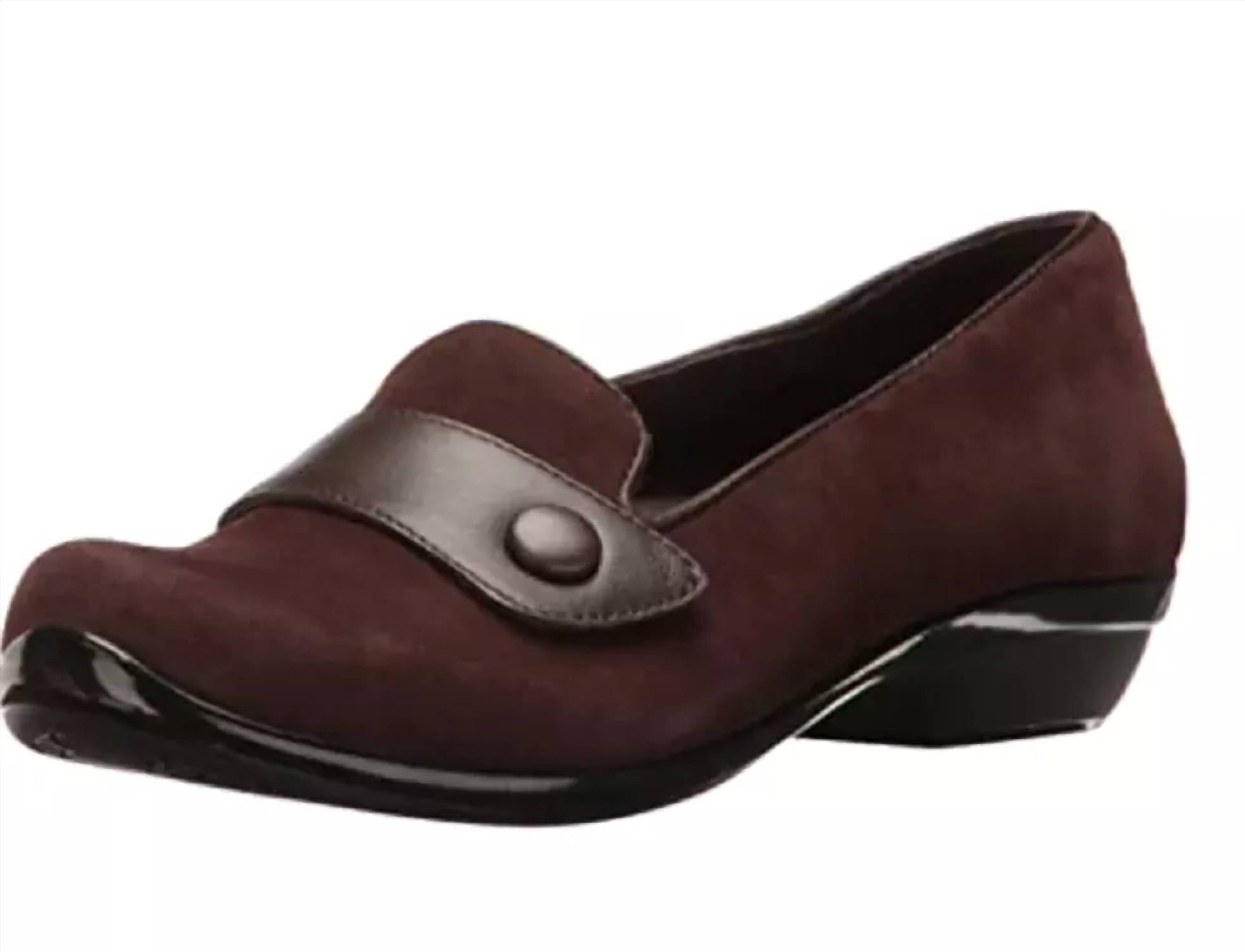 Женские туфли Olena Flat из коричневой замши dansko