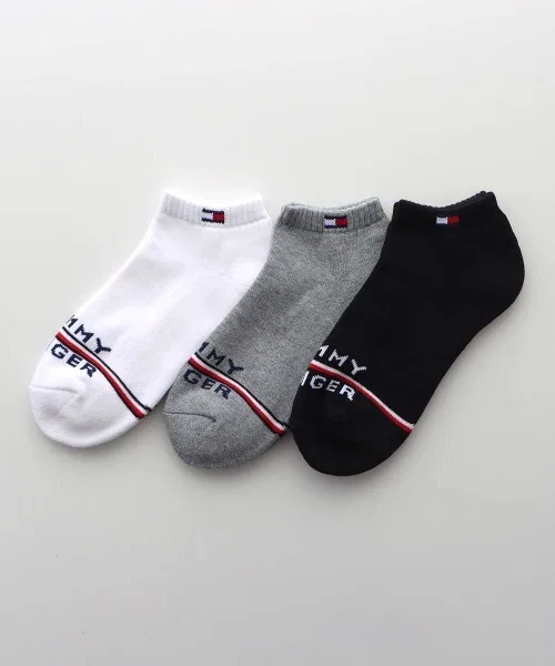 Носки Tommy Hilfiger 3 пары, органический хлопок, цвет другой