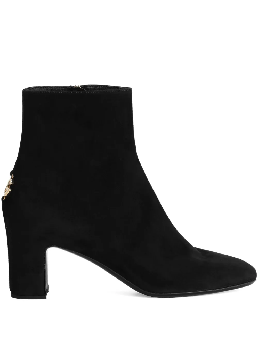 Ботинки с логотипом DG DOLCE & GABBANA, черный