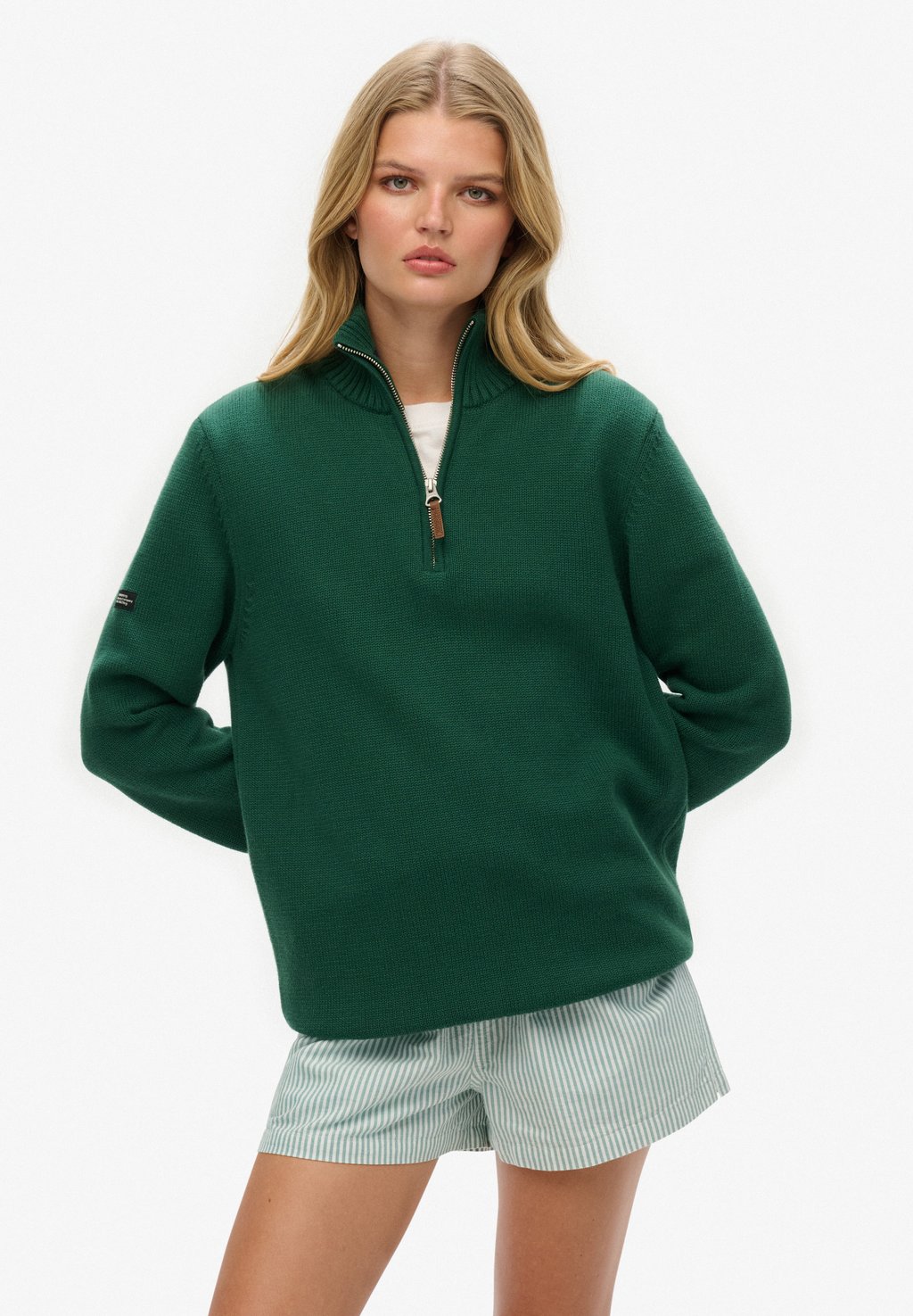 

Джемпер Superdry, зеленый