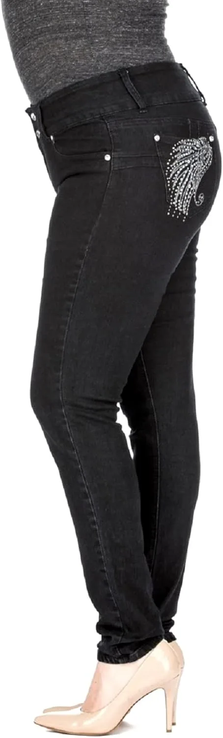 

Jack David женские джинсы plus size синие джинсы relaxed fit Jack David MIJEANS