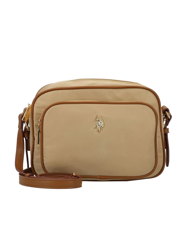 

Наплечная сумка U.S. Polo Assn., цвет natural