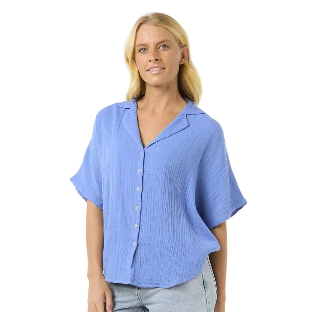 

Рубашка с коротким рукавом Rip Curl Premium Surf, синий