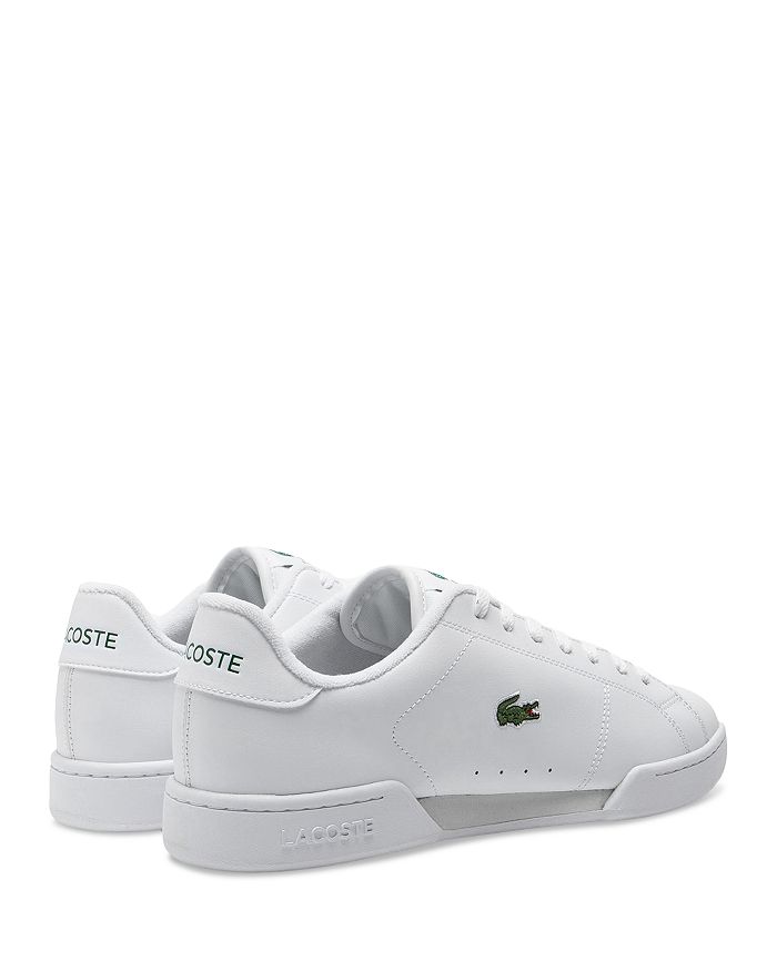 Мужские кроссовки Carnaby Cup на шнуровке Lacoste, белый — фото 4