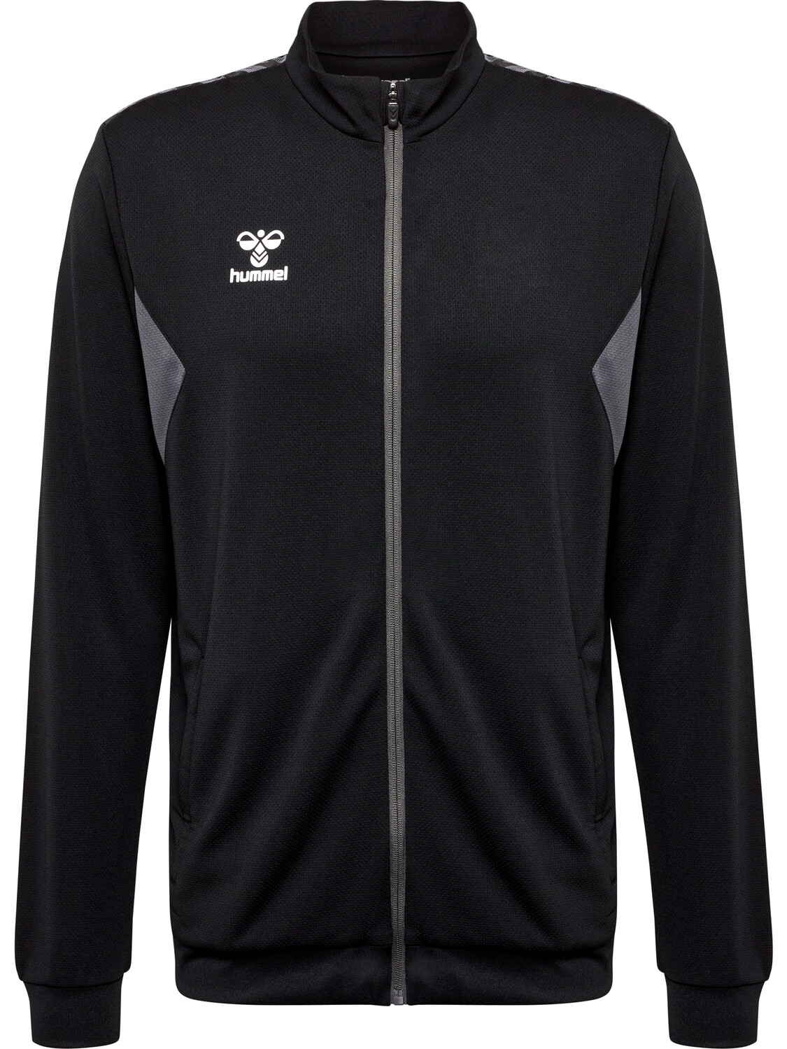 

Толстовка Hummel Reißverschlussjacke Hmlauthentic Pl Zip Jacket, черный